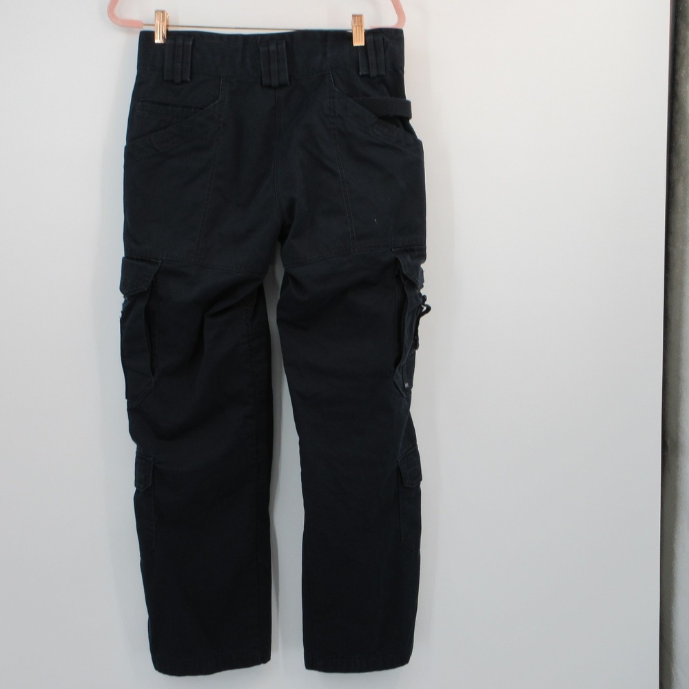 5.11 Tactical Womens Cargo Pants Navy Blue Cotton Canvas Utility Workwear Sz 10 - Picture 3 of 9